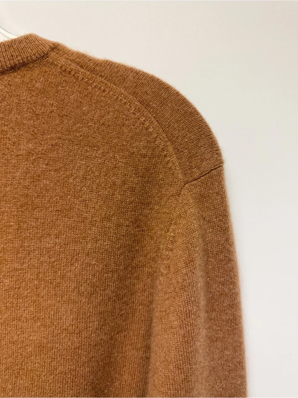 Everlane Men’s Cashmere Crewneck Sweater Size M Light Brown